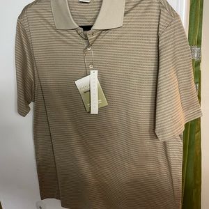 Perry Ellis polo style, short sleeve shirt size M